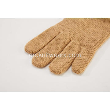 Jungen Mädchen Gestrickte Vollfinger Winter Warme Handschuhe